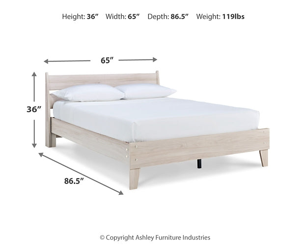 Socalle  Panel Platform Bed