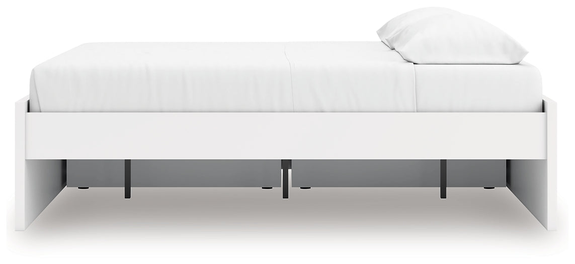 Onita King Platform Bed with 1 Side Storage