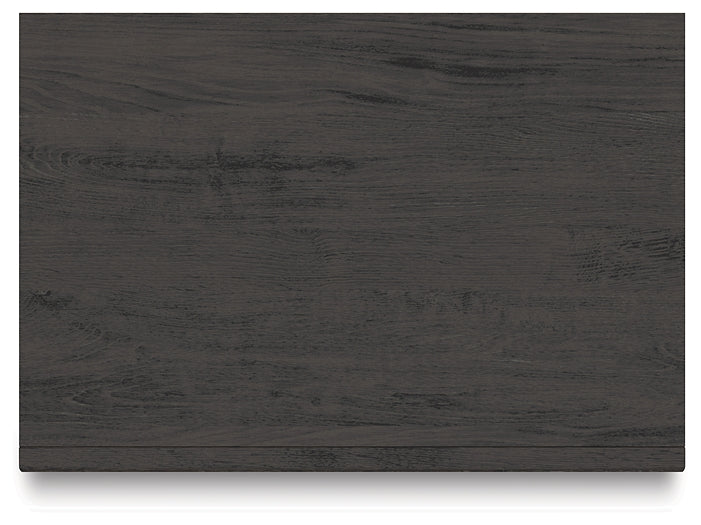 King Panel Bed with Mirrored Dresser and Nightstand