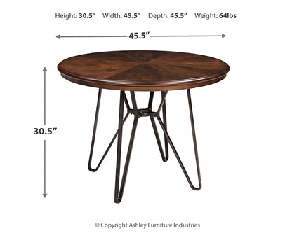 Centiar Round Dining Room Table