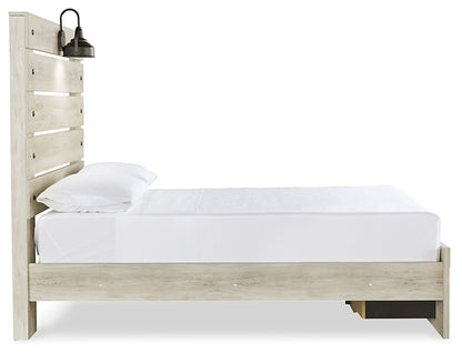 Cambeck  Panel Bed With 2 Storage Drawers