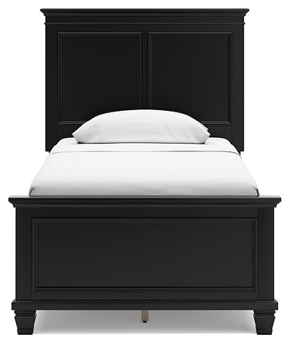 Lanolee  Panel Bed