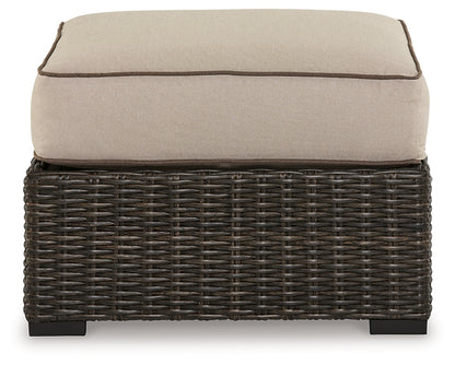 Coastline Bay Ottoman with Cushion