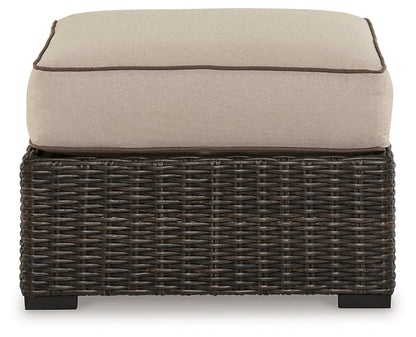 Coastline Bay Ottoman with Cushion