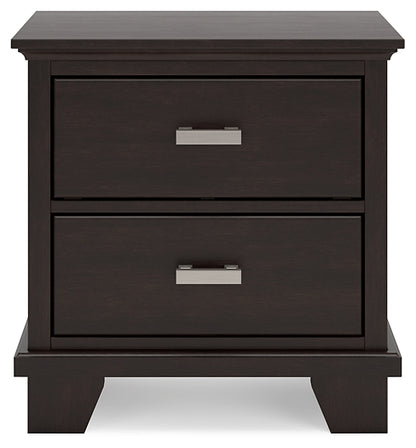Covetown Two Drawer Night Stand
