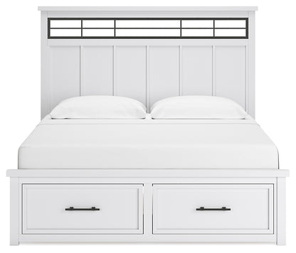 Ashbryn  Panel Storage Bed