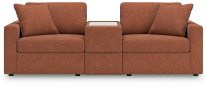 Modmax 3-Piece Sectional with Storage Console