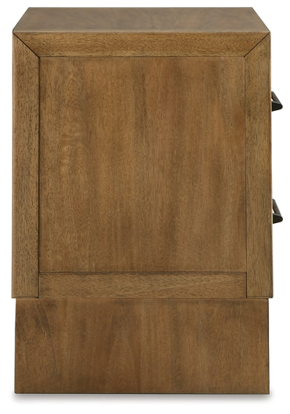 Sherbana Two Drawer Night Stand