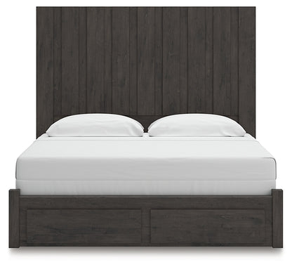 Fraluna  Panel Storage Bed