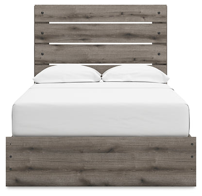 Graystorm  Panel Storage Bed