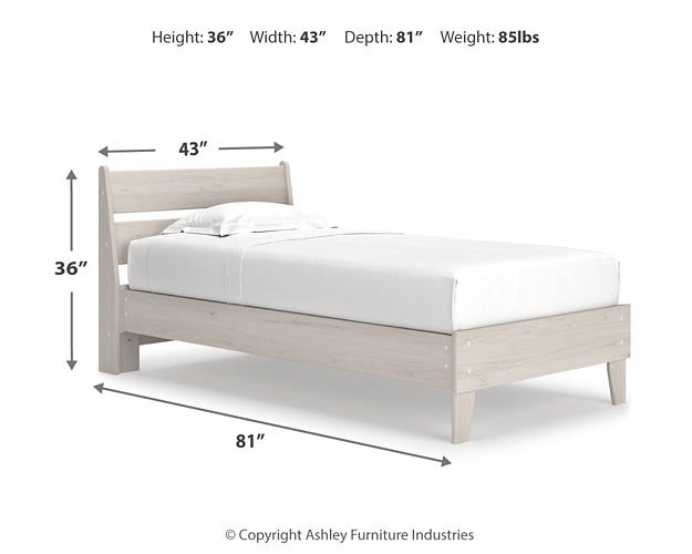 Socalle  Panel Platform Bed