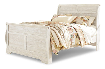 Willowton  Sleigh Bed