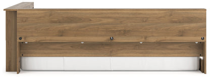 Deanlow  Bookcase Storage Bed