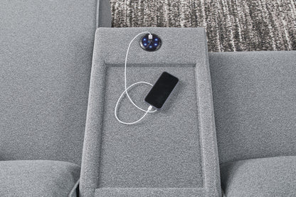 ModMax II 7-Piece Power Reclining Sectional with Audio Consoles