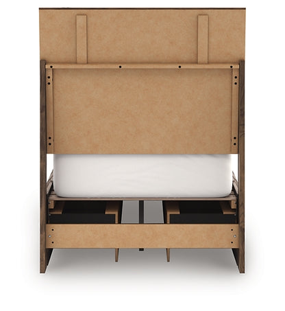 Chirason Twin Panel Bed with Storage