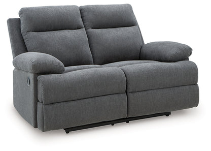 Side-Swipe Reclining Loveseat