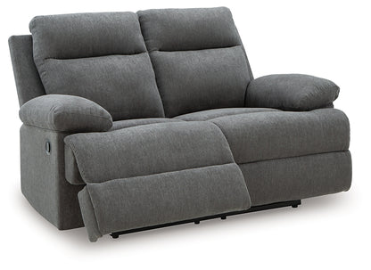 Side-Swipe Reclining Loveseat