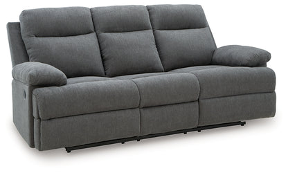 Side-Swipe REC Sofa w/Drop Down Table