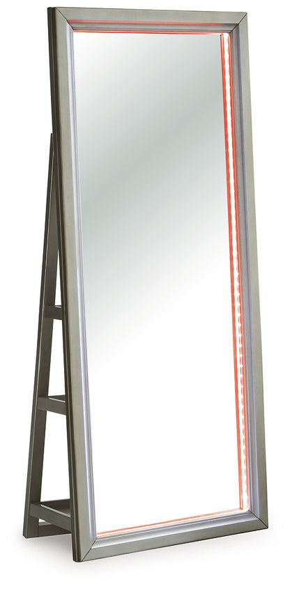Evesen Floor Standing Mirror/Storage