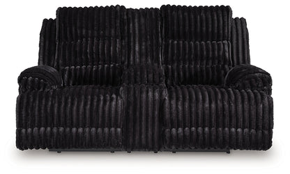 Rhines Falls DBL REC PWR Loveseat w/Console