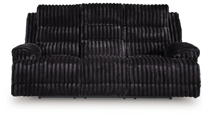 Rhines Falls REC PWR Sofa w/Drop Down Table