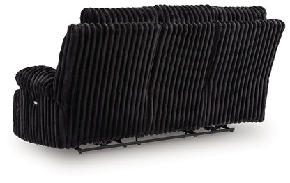 Rhines Falls REC PWR Sofa w/Drop Down Table