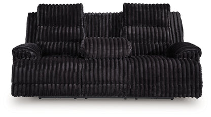 Rhines Falls REC PWR Sofa w/Drop Down Table