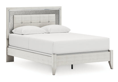 Zyniden  Upholstered Panel Bed