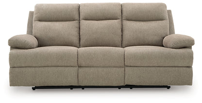 Side-Swipe REC Sofa w/Drop Down Table