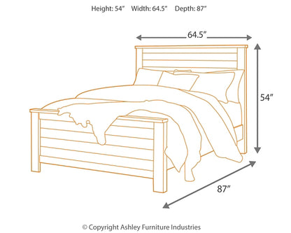 Robbinsdale  Panel Bed