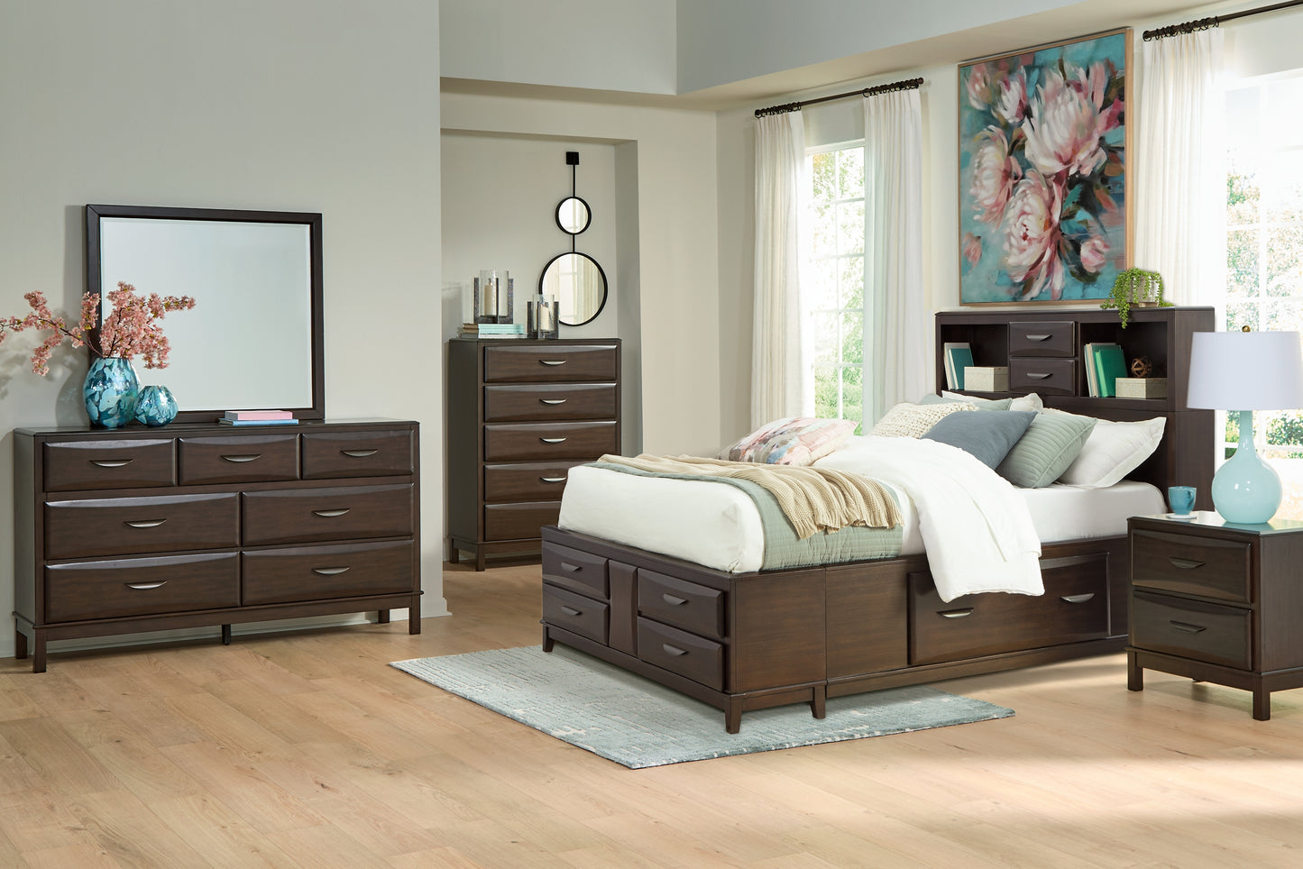 Vanmore  Storage Bed