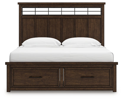 Taffenbrook King Panel Storage Bed