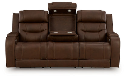 Knightington PWR REC Sofa w/Audio Seating