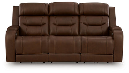 Knightington PWR REC Sofa w/Audio Seating