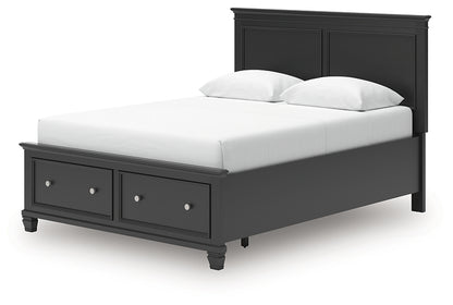 Lanolee Queen Panel Storage Bed
