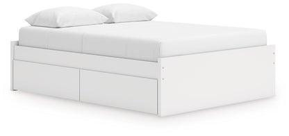 Onita Queen Platform Bed with 1 Side Storage