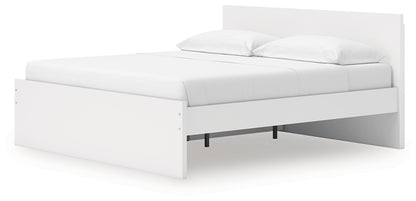 Onita King Panel Platform Bed with Storage