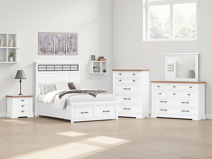 Ashbryn  Panel Storage Bed