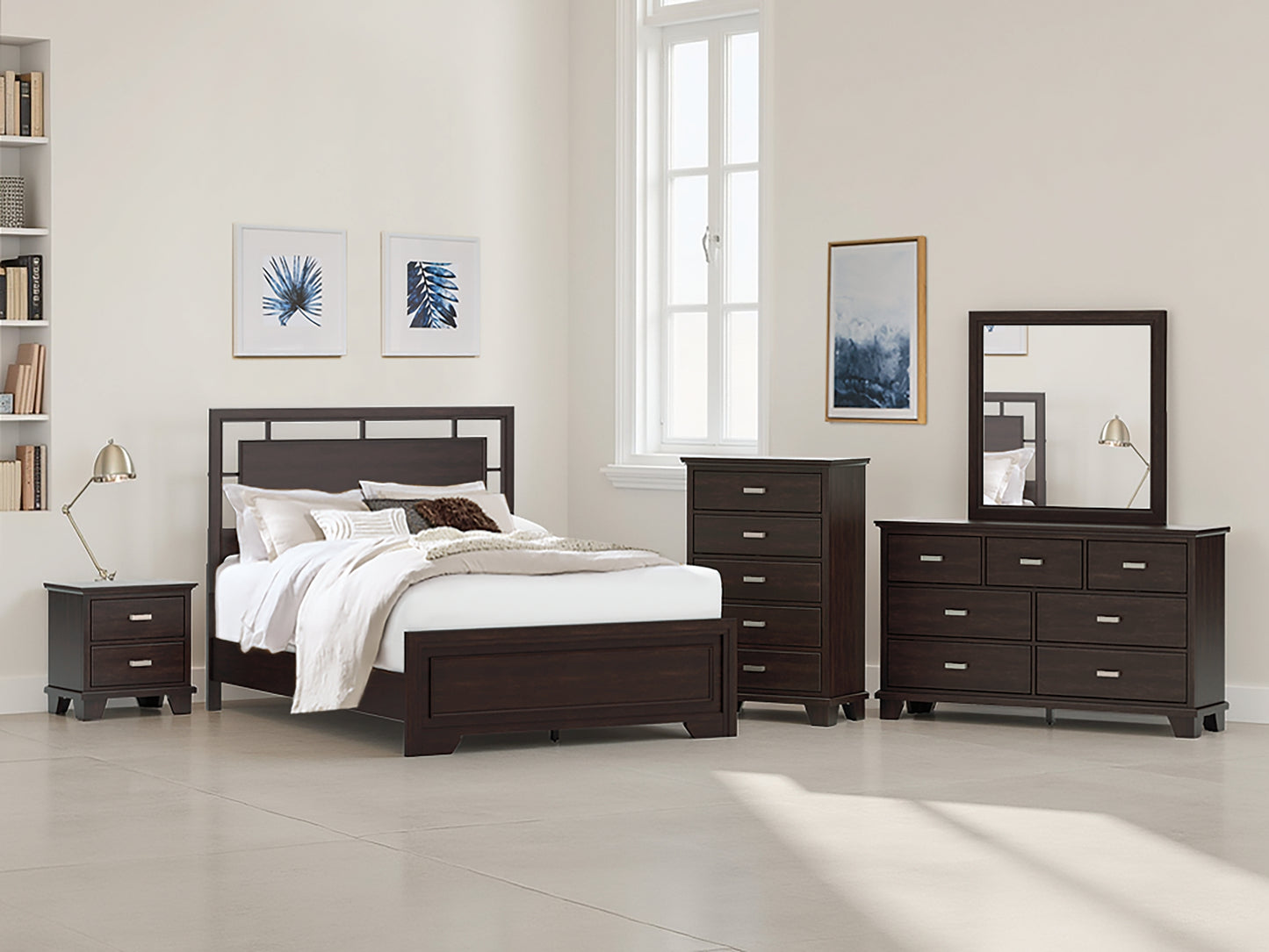 Covetown  Panel Bed