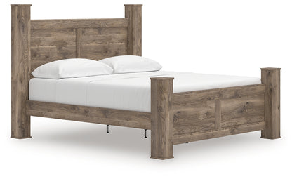 Rusticott King Poster Bed