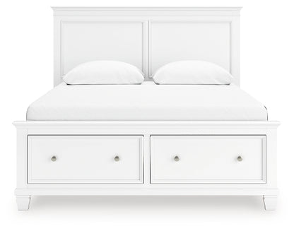 Fortman Queen Panel Storage Bed