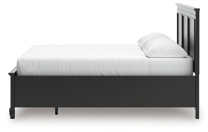 Lanolee California King Panel Storage Bed