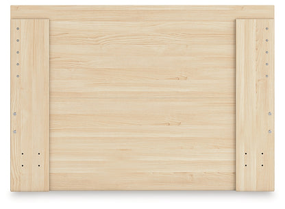 Onita Full Panel Platform Bed with 1 Side Storage