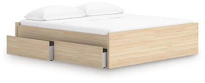 Onita King Platform Bed with 2 Side Storage