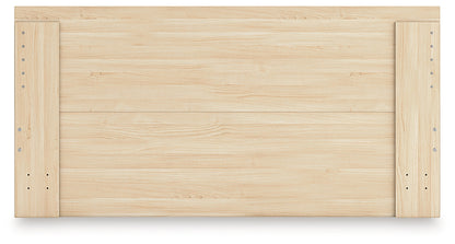 Onita King Panel Platform Bed with 2 Side Storage