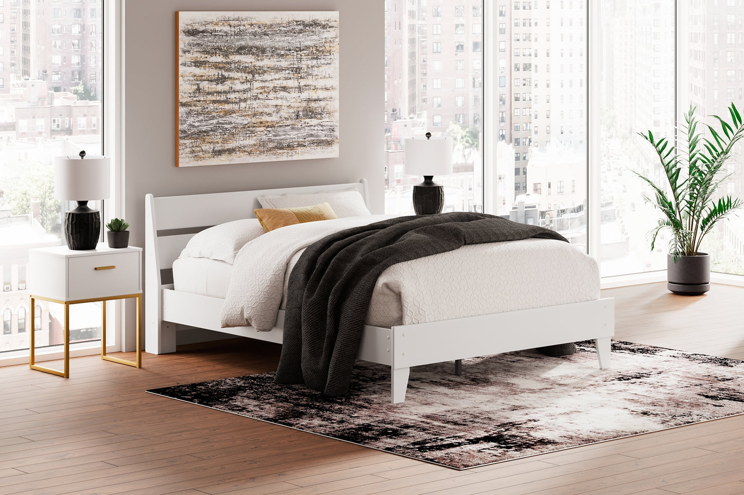 Socalle  Panel Platform Bed