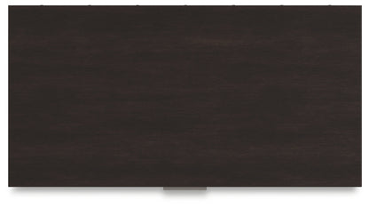 Covetown California King Panel Bed with Mirrored Dresser and Chest