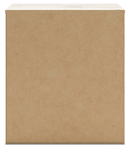 Lawroy Queen Panel Bed with Mirrored Dresser, Chest and Nightstand