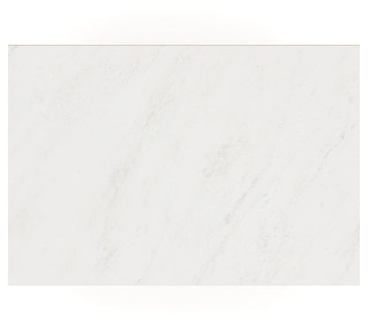 Cadmori Queen Upholstered Panel Bed with Mirrored Dresser and Nightstand