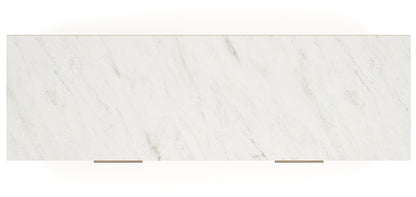 Cadmori Queen Upholstered Panel Bed with Mirrored Dresser, Chest and Nightstand